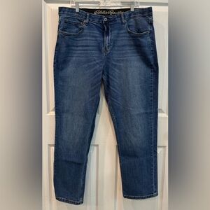Eddie Bauer Men’s Straight Leg Jeans Size 36x30 Blue Denim